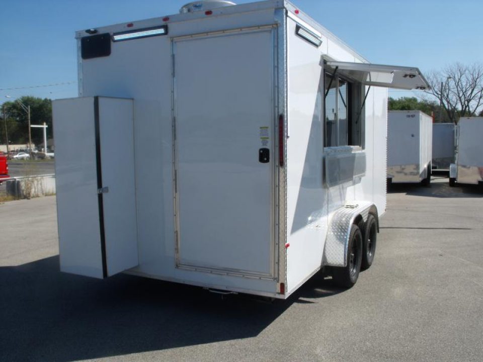 New HUGE SALE WHILE THEY LAST !!!  CONCESSION TRAILER 7 x 16  VENDING / CONCESSION TRAILER CERTIFIED KELLER FIRE SUPPRESSION SYSTEM INSTALLED