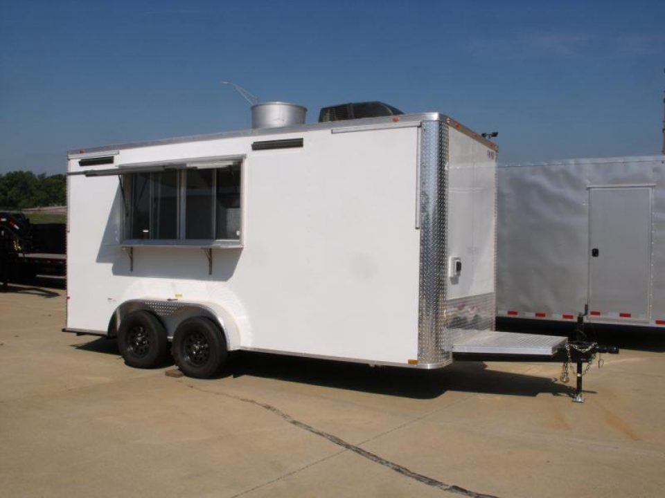 New HUGE SALE WHILE THEY LAST !!!  CONCESSION TRAILER 7 x 16  VENDING / CONCESSION TRAILER CERTIFIED KELLER FIRE SUPPRESSION SYSTEM INSTALLED