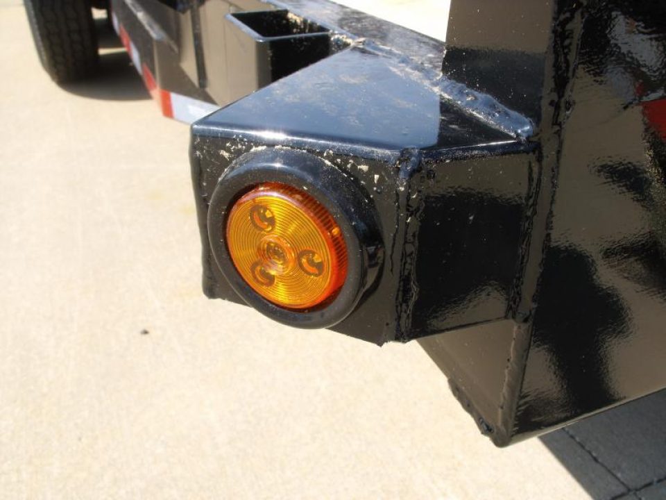 New TILT EQUIPMENT TRAILER 83" X 20' 14000 GVWR 4 WL BRAKES "" TILT DECK SHOCK 14K ""  (18' Tilt 2' Stationary)