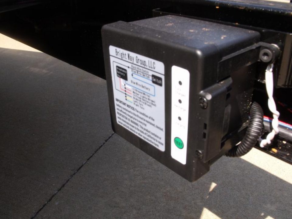 New TILT EQUIPMENT TRAILER 83" X 20' 14000 GVWR 4 WL BRAKES "" TILT DECK SHOCK 14K ""  (18' Tilt 2' Stationary)