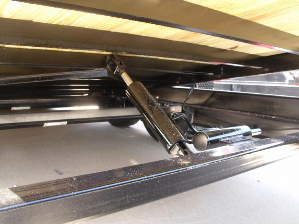 New TILT EQUIPMENT TRAILER 83" X 20' 14000 GVWR 4 WL BRAKES "" TILT DECK SHOCK 14K ""  (18' Tilt 2' Stationary)