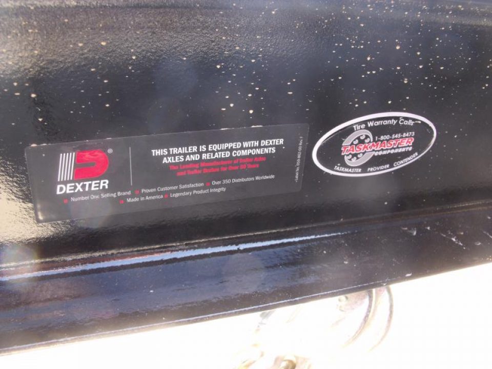 New TILT EQUIPMENT TRAILER 83" X 20' 14000 GVWR 4 WL BRAKES "" TILT DECK SHOCK 14K ""  (18' Tilt 2' Stationary)