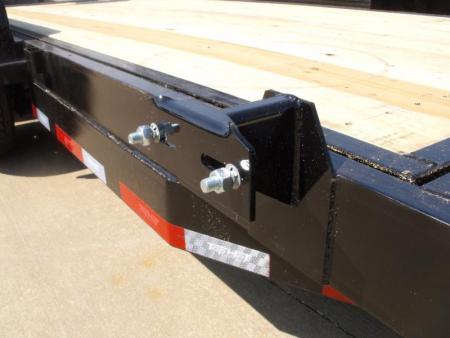 New TILT EQUIPMENT TRAILER 83" X 20' 14000 GVWR 4 WL BRAKES "" TILT DECK SHOCK 14K ""  (18' Tilt 2' Stationary)