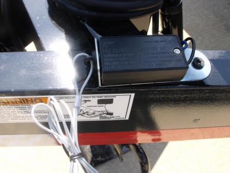 New TILT EQUIPMENT TRAILER 83" X 20' 14000 GVWR 4 WL BRAKES "" TILT DECK SHOCK 14K ""  (18' Tilt 2' Stationary)