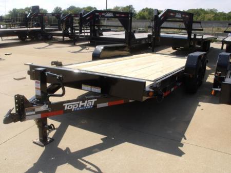 New TILT EQUIPMENT TRAILER 83" X 20' 14000 GVWR 4 WL BRAKES "" TILT DECK SHOCK 14K ""  (18' Tilt 2' Stationary)