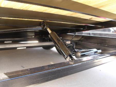 New TILT EQUIPMENT TRAILER 83" X 20' 14000 GVWR 4 WL BRAKES "" TILT DECK SHOCK 14K ""  (18' Tilt 2' Stationary)