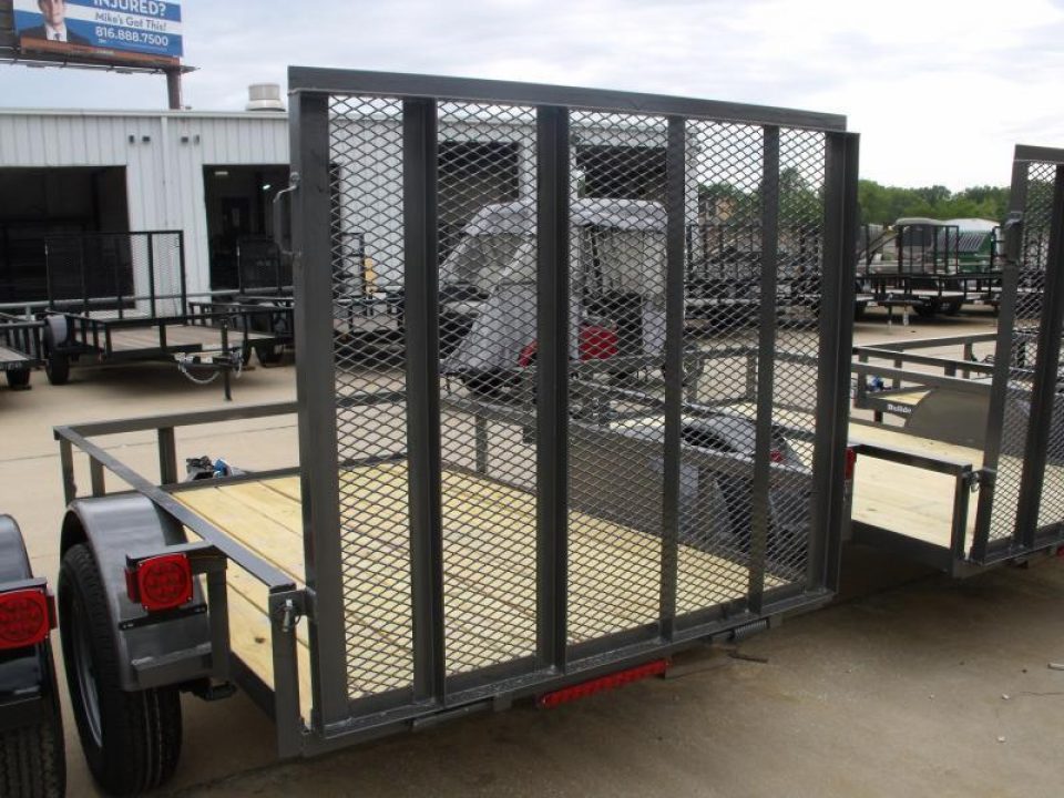 New 5 x 8 Utility Trailer 4' Ramp