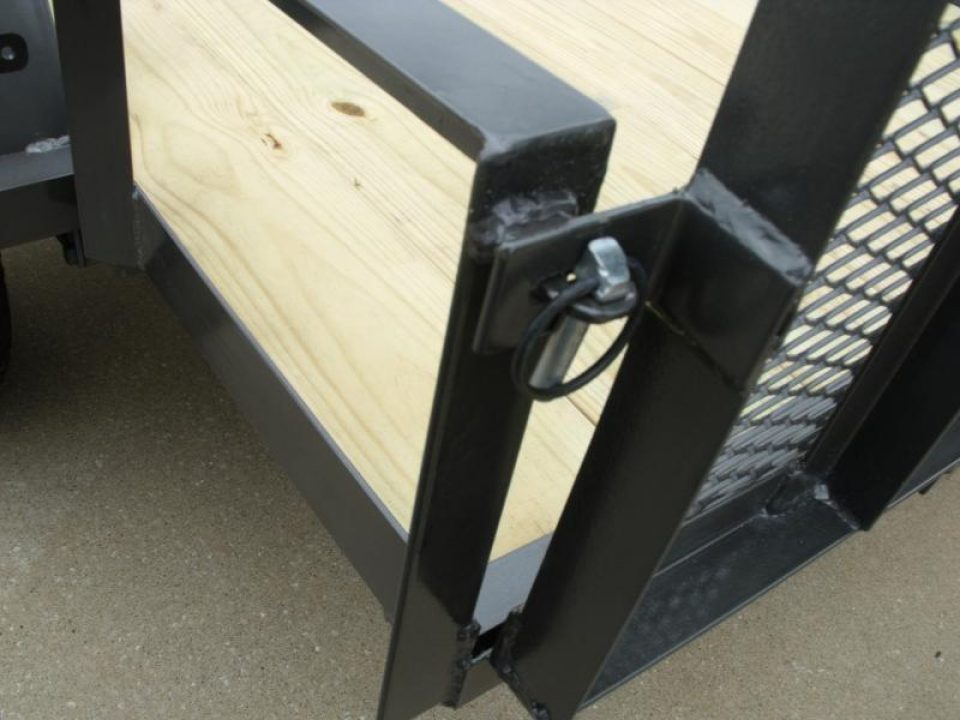 New 5 x 8 Utility Trailer 4' Ramp