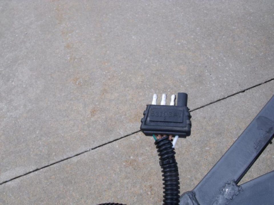 New 5 x 8 Utility Trailer 4' Ramp