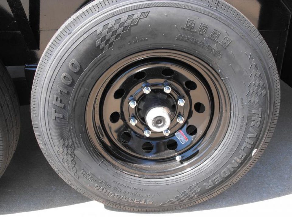 New Equipment Trailer Steel Deck 83 X 20 Dove 14000 GVWR