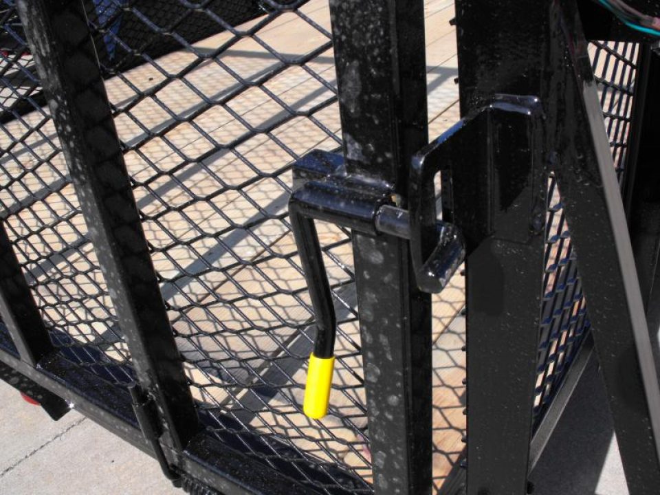 New Hi-Wall Utility Trailer 6 X 12 Mesh Sides 24"