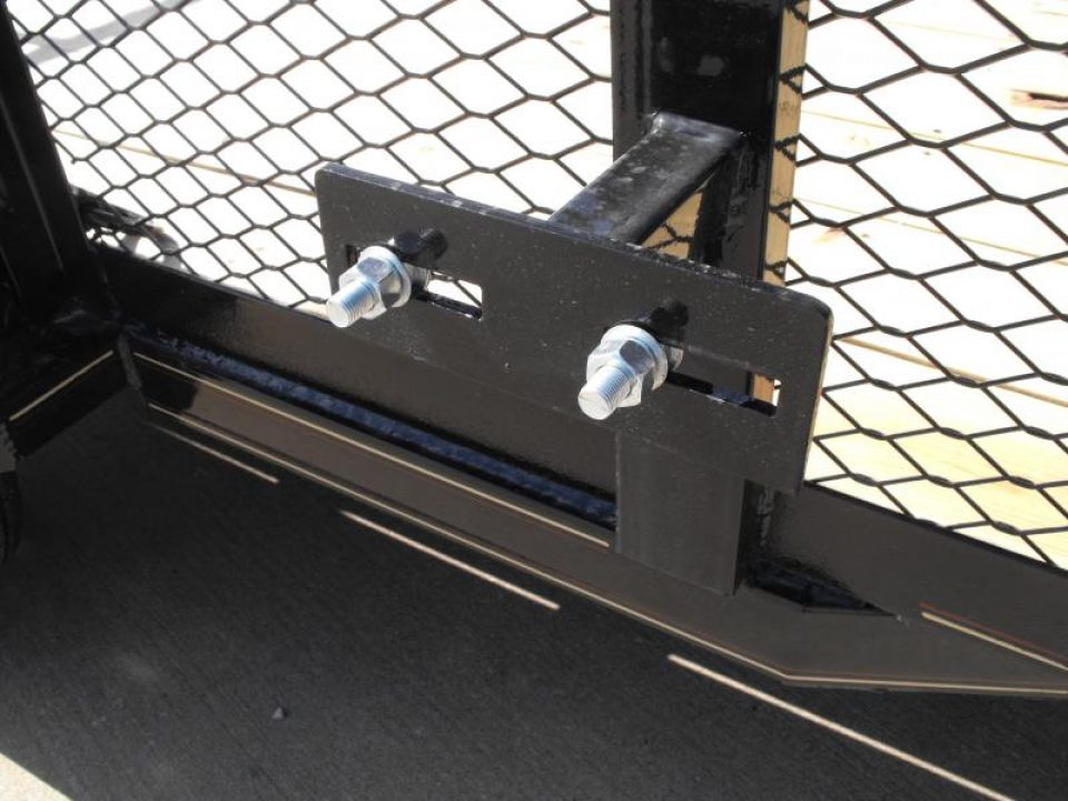 New Hi-Wall Utility Trailer 6 X 12 Mesh Sides 24"