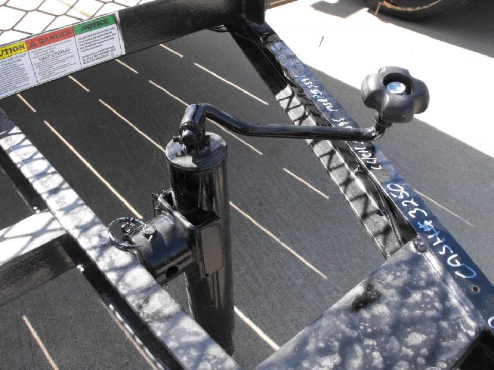 New Hi-Wall Utility Trailer 6 X 12 Mesh Sides 24"