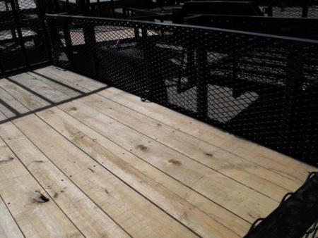 New Hi-Wall Utility Trailer 6 X 12 Mesh Sides 24"