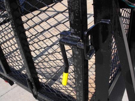 New Hi-Wall Utility Trailer 6 X 12 Mesh Sides 24"