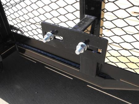 New Hi-Wall Utility Trailer 6 X 12 Mesh Sides 24"