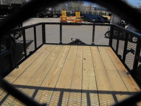 New Hi-Wall Utility Trailer 6 X 12 Mesh Sides 24"