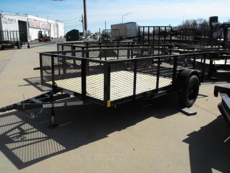New Hi-Wall Utility Trailer 6 X 12 Mesh Sides 24"