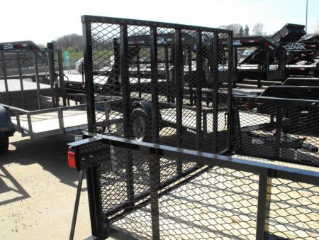 New Hi-Wall Utility Trailer 6 X 12 Mesh Sides 24"