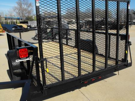 New Hi-Wall Utility Trailer 6 X 12 Mesh Sides 24"