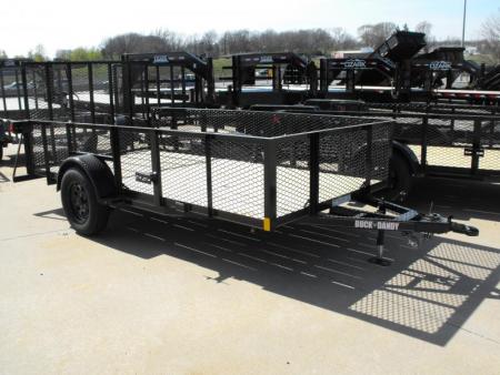 New Hi-Wall Utility Trailer 6 X 12 Mesh Sides 24 
