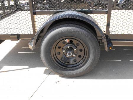 New Hi-Wall Utility Trailer 6 X 12 Mesh Sides 24"