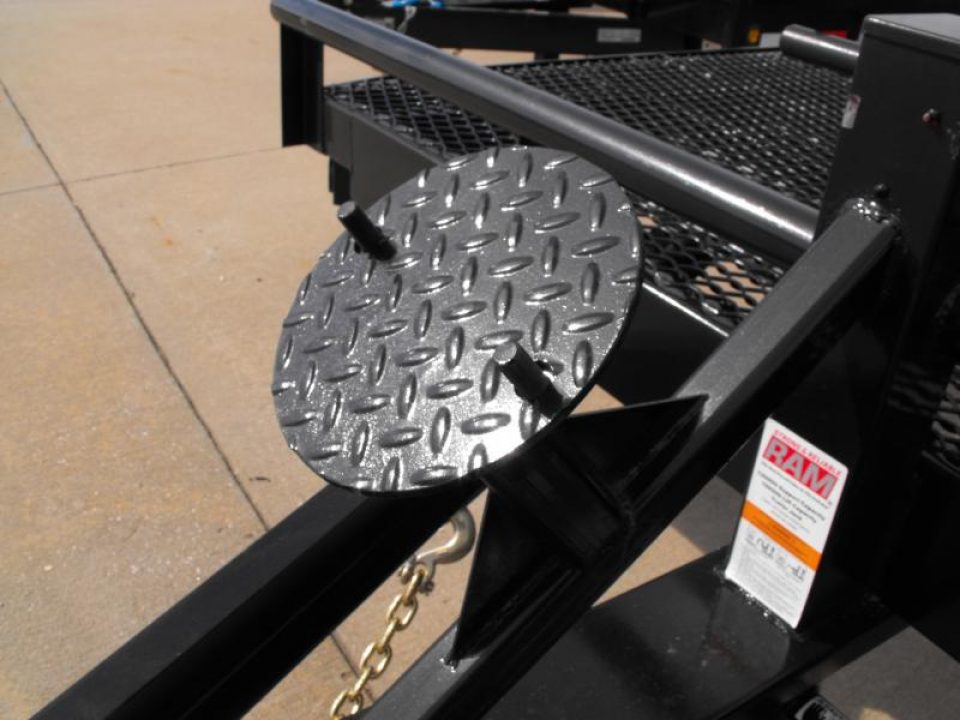 New Combo Trailer Car Hauler / Equipment Trailer  102"  X 20 Dove #6 HD Mesh Floor On 12" Centers 14000 GVWR Stand Up Ramps