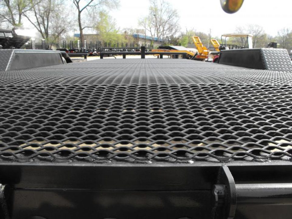 New SALE SALE SALE  Car Hauler / Equipment Trailer  83 X 22 Dove #6 HD Mesh Floor On 12" Centers 14000 GVWR Stand Up Ramps