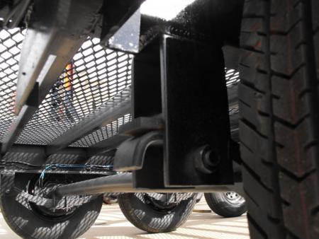 New SALE SALE SALE  Car Hauler / Equipment Trailer  83 X 22 Dove #6 HD Mesh Floor On 12" Centers 14000 GVWR Stand Up Ramps