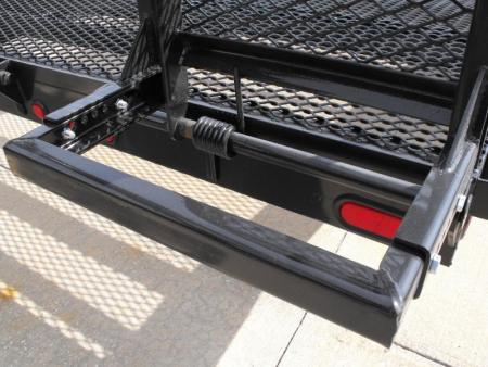 New SALE SALE SALE  Car Hauler / Equipment Trailer  83 X 22 Dove #6 HD Mesh Floor On 12" Centers 14000 GVWR Stand Up Ramps