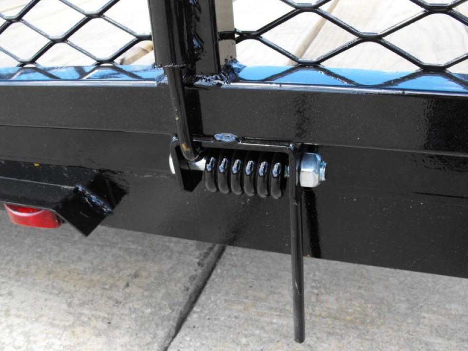 New Hi-Wall Utility Trailer 5 X 14   Mesh Sides 24"