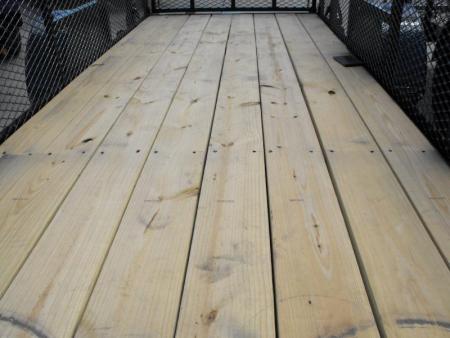 New Hi-Wall Utility Trailer 5 X 14   Mesh Sides 24"