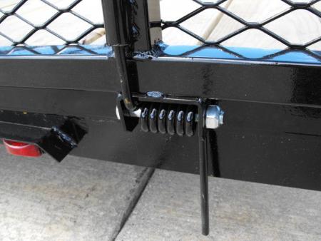 New Hi-Wall Utility Trailer 5 X 14   Mesh Sides 24"