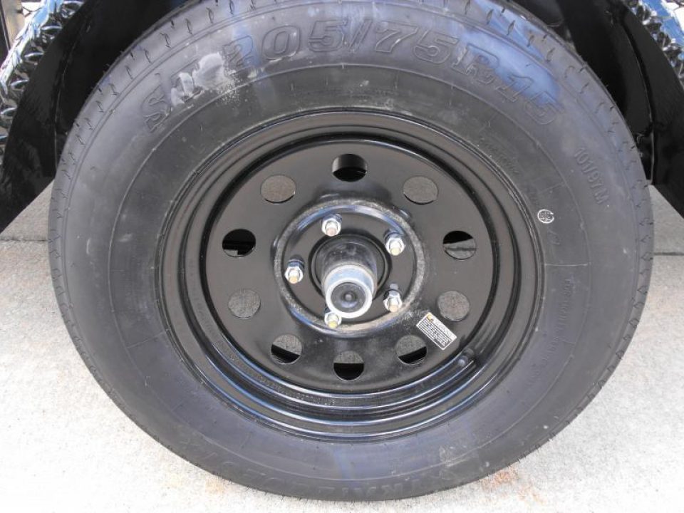 New Hi-Wall Utility Trailer 5 X 14   Mesh Sides 24"