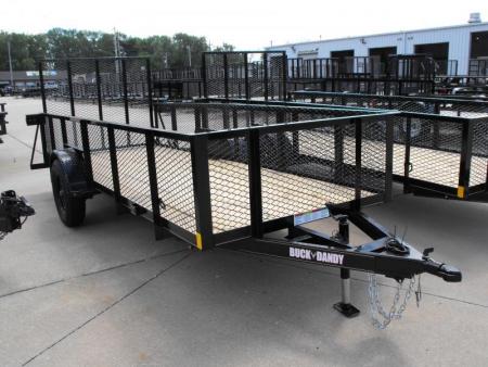 New Hi-Wall Utility Trailer 5 X 14   Mesh Sides 24"