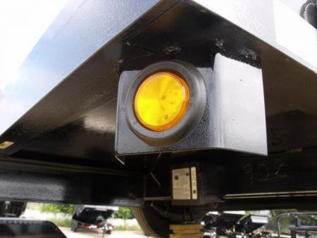 New Tilt Scissor Lift Hauler 76" X 12' Brakes Equipment Trailer S/A 7000 GVWR Metal Deck