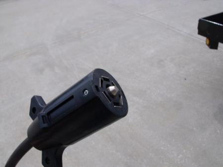 New Tilt Scissor Lift Hauler 76" X 12' Brakes Equipment Trailer S/A 7000 GVWR Metal Deck