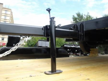 New Tilt Scissor Lift Hauler 76" X 12' Brakes Equipment Trailer S/A 7000 GVWR Metal Deck