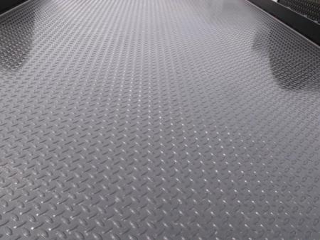 New Tilt Scissor Lift Hauler 76" X 12' Brakes Equipment Trailer S/A 7000 GVWR Metal Deck