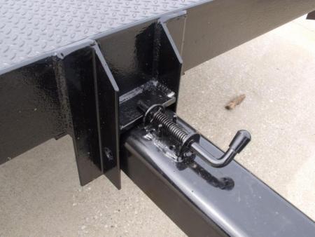 New Tilt Scissor Lift Hauler 76" X 12' Brakes Equipment Trailer S/A 7000 GVWR Metal Deck