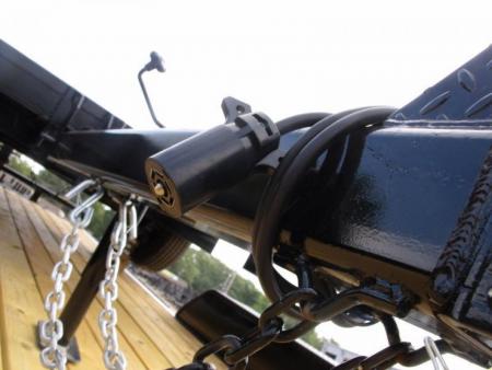 New Tilt Scissor Lift Hauler 76" X 12' Brakes Equipment Trailer S/A 7000 GVWR Metal Deck