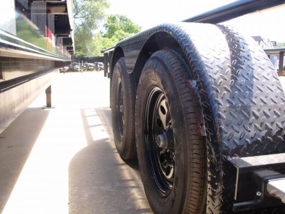 New SALE SALE >>>>Utility Trailer 77" X 16 Pipe Rail Top 7000 GVWR   Brakes Wood Deck