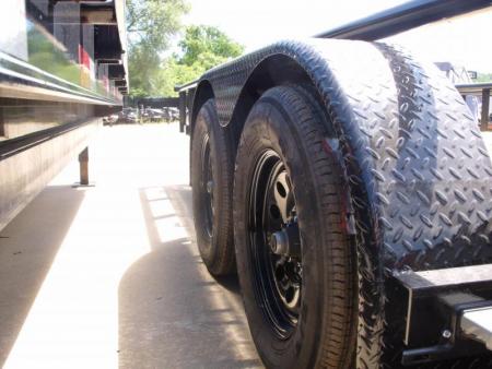 New SALE SALE >>>>Utility Trailer 77" X 16 Pipe Rail Top 7000 GVWR   Brakes Wood Deck