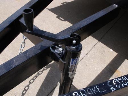 New SALE SALE >>>>Utility Trailer 77" X 16 Pipe Rail Top 7000 GVWR   Brakes Wood Deck