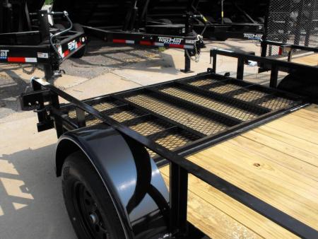 New 77 X 10  Utility Trailer 48" X Lay-N Tailgate 2990 Axle With Easy-Lube-Spindles