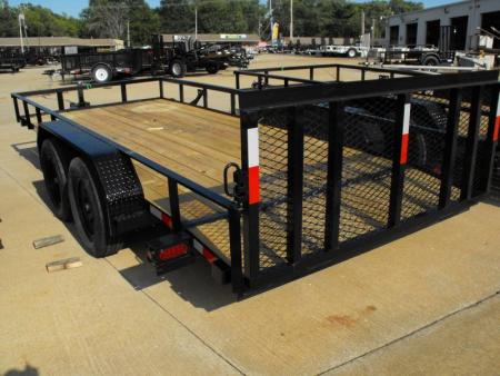 New SALE SALE >>>Utility Trailer 83" X 16 Dove 33" Low Profile Ramp  7000 GVWR   Brakes