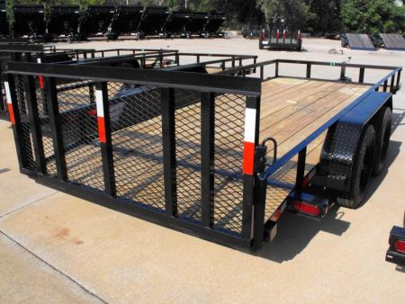 New SALE SALE >>>Utility Trailer 83" X 16 Dove 33" Low Profile Ramp  7000 GVWR   Brakes