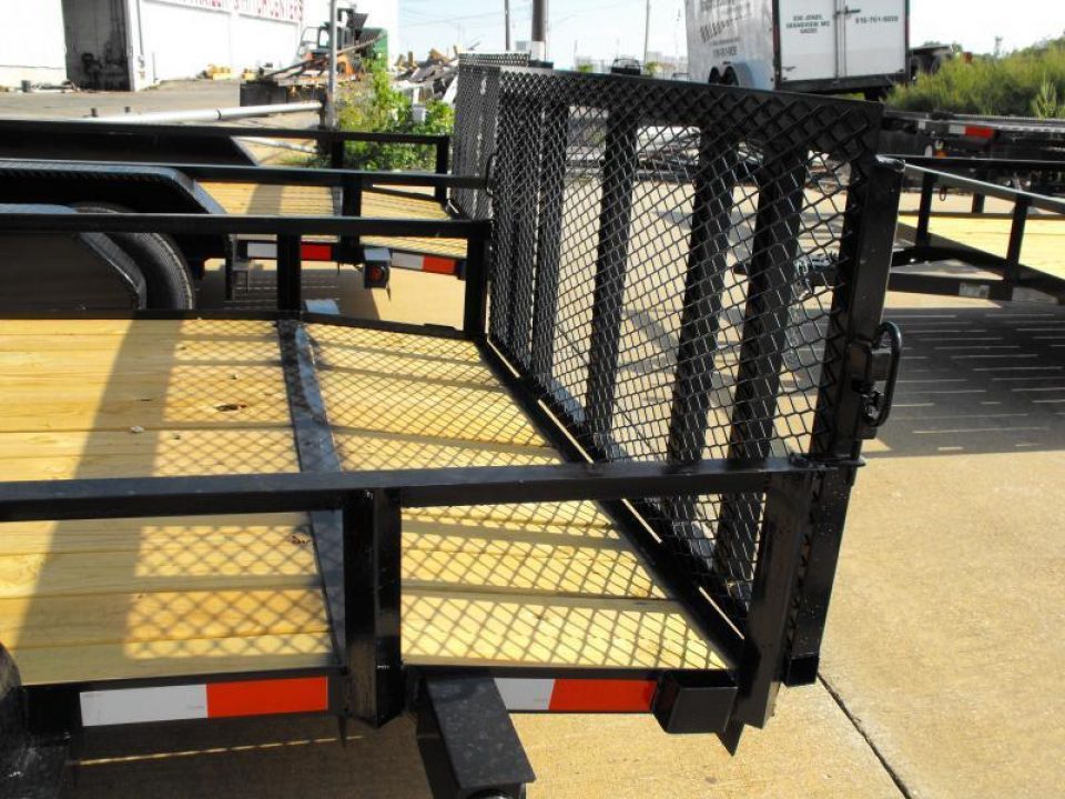 New SALE SALE >>> Utility Trailer 83" X 16 Dove 33" Low Profile Ramp  7000 GVWR   Brakes