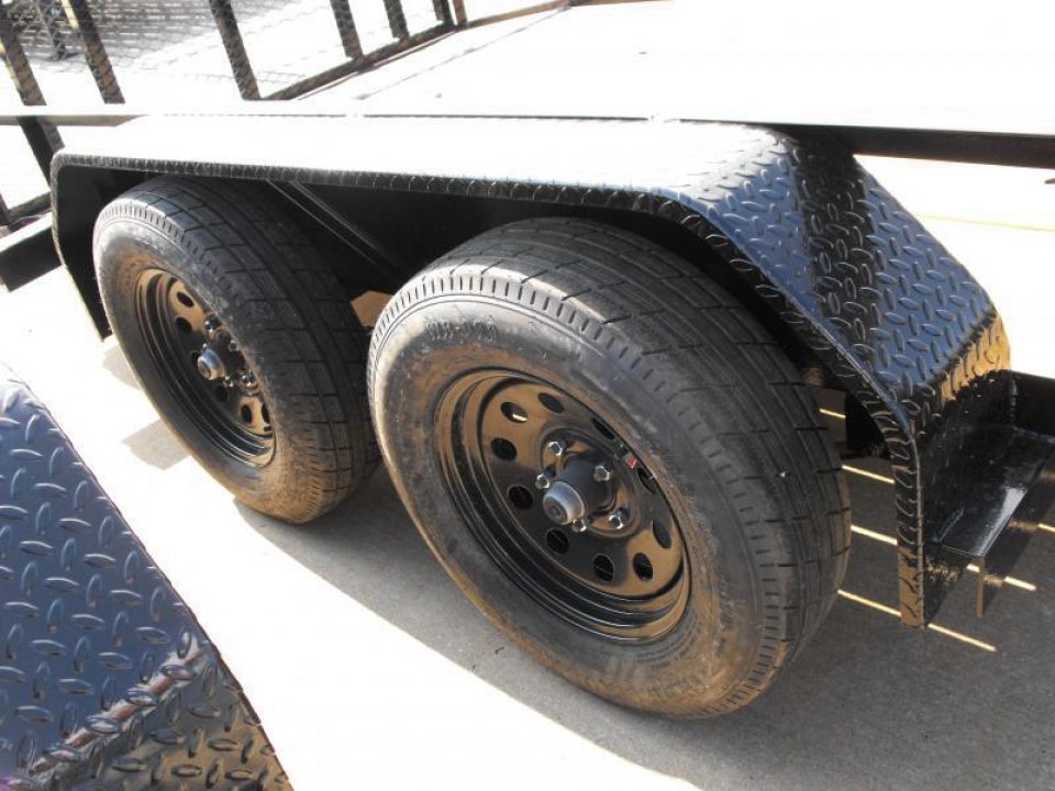 New SALE SALE >>> Utility Trailer 83" X 16 Dove 33" Low Profile Ramp  7000 GVWR   Brakes