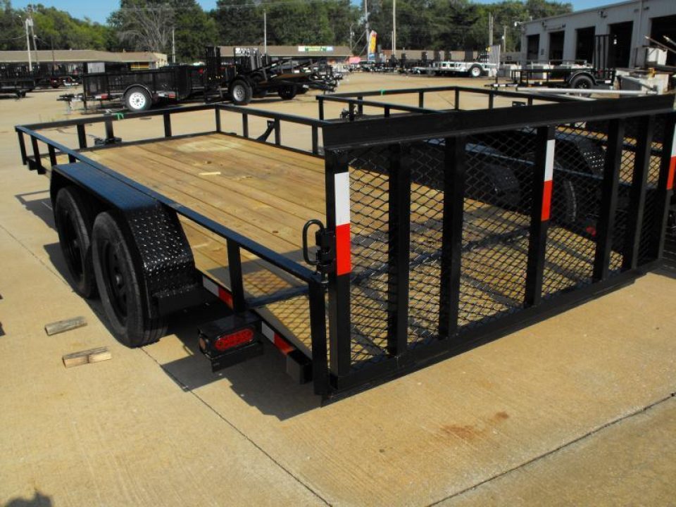 New SALE SALE >>> Utility Trailer 83" X 16 Dove 33" Low Profile Ramp  7000 GVWR   Brakes